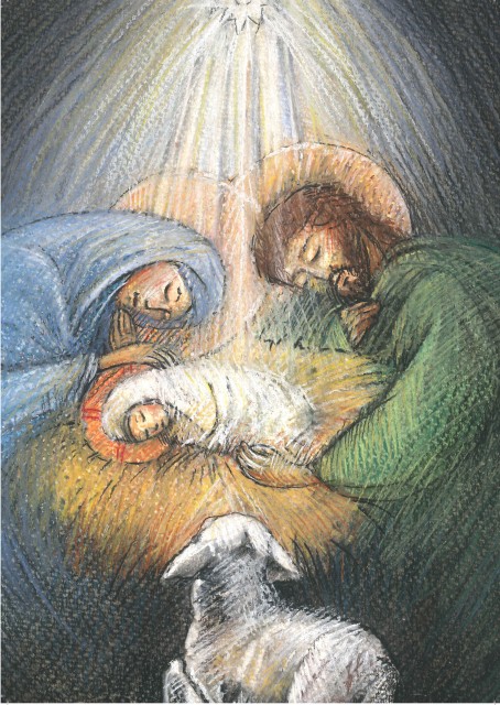 Postal de Natal – Cristina Andarias, Presépio