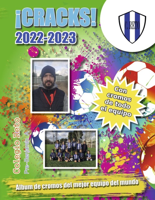 Caderneta personalizada de futebol